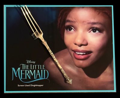 Ariel's (Halle Bailey) Dinglehopper
The story of Ariel (Halle Bailey), the youngest daughter of King Triton (Javier Bardem), the ruler of the underwater kingdom Atlantica. Ariel, already fascinated by the world of humans, falls deeply in love with the handsome Prince Eric (Jonah Hauer-King) after saving him during a shipwreck, and resolves to meet him in the world above water. This is the little Mermaidâ€™s Dinglehopper from the 2023 film adaption of The Little Mermaid.
Keywords: Ariel's (Halle Bailey) Dinglehopper