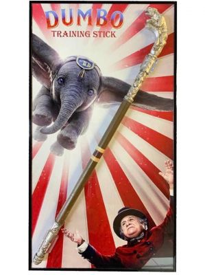 Max Mediciâ€™s (Danny DeVito) Dumbo Training Stick
A young elephant, whose oversized ears enable him to fly, helps save a struggling circus, but when the circus plans a new venture, Dumbo and his friends discover dark secrets beneath its shiny veneer. From the 2019 Tim Burton re-imagining of the 1941 Walt Disney film Dumbo, this is Max Mediciâ€™s (Danny DeVito) hero training stick he used on Dumbo. Max was known as a boisterous ringmaster and owner of the Medici Brothers' Circus who is loosely based on the ringmaster from the original film. 
Keywords: Max Mediciâ€™s (Danny DeVito) Dumbo Training Stick